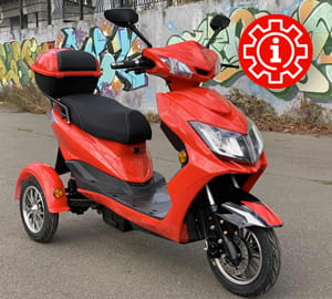 Інструкція з експлуатації триколісного електроскутера Electrowin EM-2100
