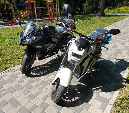 Електромотоцикл Electrowin EM-122