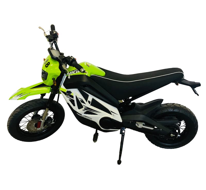 Салатовый электромотоцикл Electrowin EMB-188