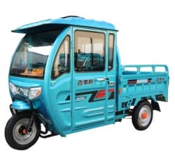 Вантажний електротрицикл із кабіною Electrowin Cargo X3